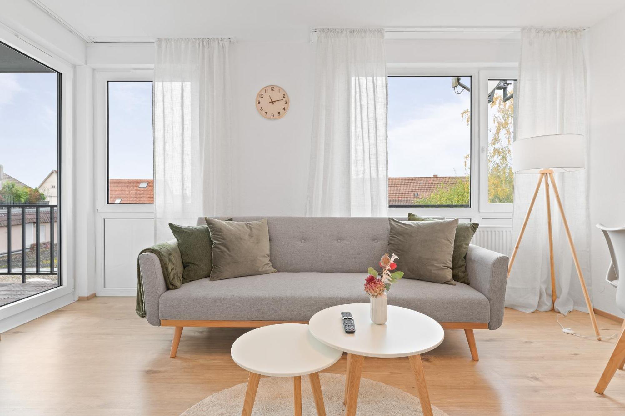 Wohlfuehl-Apartment I Zentral I Balkon I Kueche 费尔巴赫 外观 照片